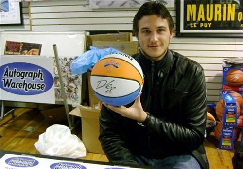 Danilo Gallinari Autographed/Hand Signed New York Knicks Basketball