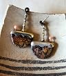 Moss Agate with Pearl 1