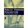 Public Program Evaluation: A Statistical Guide