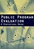Public Program Evaluation: A Statistical Guide