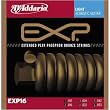 D'Addario EXP16 Phosphor Bronze Light Acoustic Guitar Strings