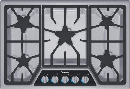 Thermador : SGSX305FS 30 Masterpiece Gas Cooktop Stainless