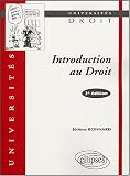 Revue Ellipses Marketing  / Introduction au droit