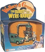 Wallace and Gromit The Curse of The Were-Rabbit Ani Presto Van, Bun-Vac and Figures Die Cast