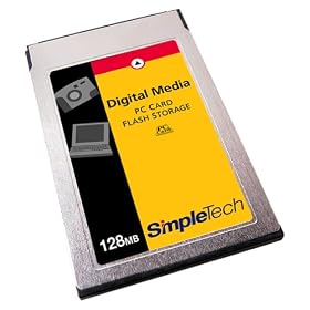 SimpleTech STI-ATAFL/128 128MB ATA Flash PC Card