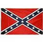 Rebel (Confederate) FLAG: 3x5foot Poly