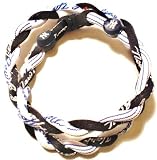 NY Yankee Titanium Tornado 2-Rope Twist Necklace 20 inch
