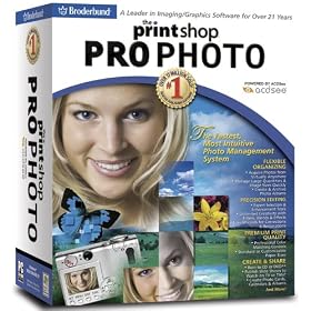 Broderbund Print Shop 21 Pro Photo by Encore