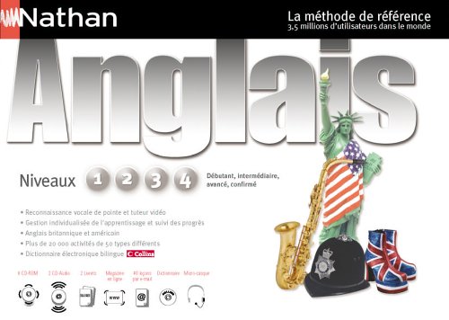 Childrens Toyshop  Logiciels : Coffret complet Nathan anglais