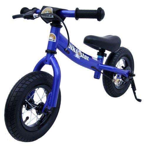 bike*star 25.4cm (10 Inch) Kids Learner Balance Beginner Run Bike Sport - Blue