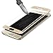 S7 Edge Screen Protector, Dokpav® Ultra Slim Samsung Galaxy S7 Edge 3D Tempered Glass Full Screen Protector, Protective Film Anti-scratch Anti-fingerprint for S7 Edge (Gold)