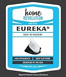 Eureka DCF-11 Home Revolution Brand Replacement Washable and Reusable Hand Vac Quick Up Filter; Made To Fit Eureka Hand Vac 61 and 70 Series models that take Eureka Part #39657, 62558A - Crafted by Home Revolution
