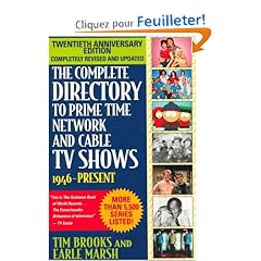 The Complete Directory to Prime Time Network and Cable TV Shows