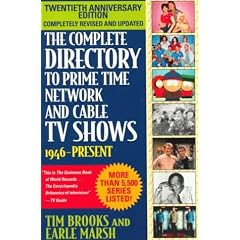 The Complete Directory to Prime Time Network and Cable TV Shows, Seventh Edition