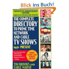 The Complete Directory to Prime Time Network and Cable TV Shows, 7th edition: 1946-present