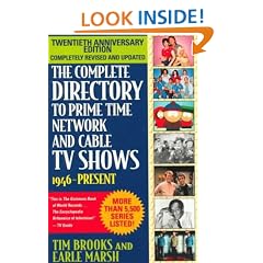The Complete Directory to Prime Time Network and Cable TV Shows, 7th edition