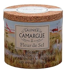 Fleur De Sel De Camargue French Sea Salt 125 G 4.4 Oz