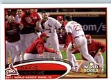 2012 Topps Baseball Card # 291 David Freese WS HL - St. Louis Cardinals (Post Season Highlights) ENCASED Trading Card