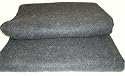 Hugger Mugger Deluxe Wool Yoga Blanket (Grey)