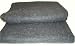 Sporting Goods : Hugger Mugger Wool Non-woven Yoga Blanket (Grey)