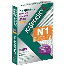 Kaspersky internet security 2012 - Mise � jour (1 poste, 1 an)