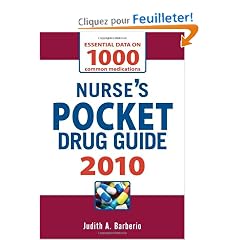 Nurse's Pocket Drug Guide, 2010