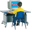 COMPUTER TABLE - BLACK