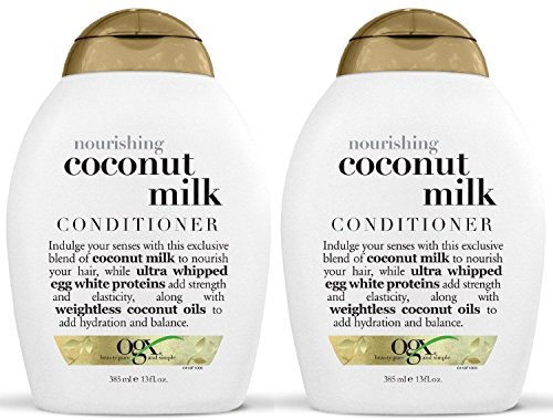 Ogx Nourishing Conditioner - Coconut Milk - 13 oz - 2 pk