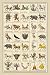 Art Poster, Heraldic Symbols - Sagittarius, Spinx, et al. - 18.75 x 27.5