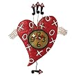 Allen Designs Hugs & Kisses Wall Clock