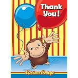 Curious George Thank You Cards