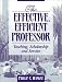The Effective, Efficient Professor: Teaching Scholarship and Service