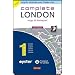 Complete London: Map of Transport (Buses, Trains, Tubes, Trams, Ferries and Places) Day and Night (All-on-One (Microscale))