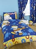 CharacterWorld Bob The Builder Measure Rotary Duvet Set, Single