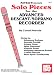 Book Mel Bay Solo Pieces for the Advanced Descant/Soprano Recorder