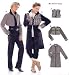 Schnittmuster Burda 8002 Jacke Gr. 34-46