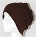 ALL 1N ALL Ribbed Beanie Hat Slouch Style Skull Cap Ski Hat Brown