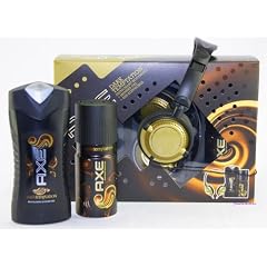 Axe Geschenkpack Dark Temptation Deo 150 ml + Duschgel 250 ml + Kopfh�rer