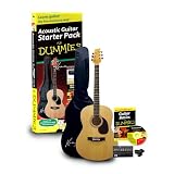 Guitar For Dummies Acoustic Guitar Starter Pack (Guitar, Book, Audio CD, Gig Bag)