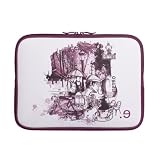 Be.ez - 100947 - LA robe I LOV' PARIS - Sacoche en Polyur&eacute;thane pour MacBook 13" - Sweet Kiss