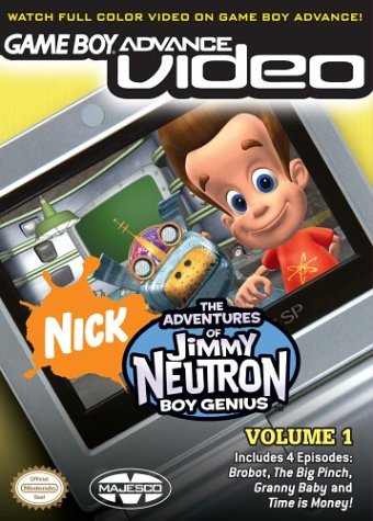 Childrens Toyshop  Video Games : Game Boy Advance Video: The Adventures of Jimmy Neutron, Vol. 1