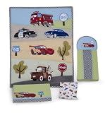 Disney Jr Junction Fast Friends 4-Piece Crib Set