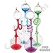 C&H Solutions Colorful Office Thinking Hand Boiler, Glass Science Energy Transfer, Children Science Experiment, Love Birds Color Meter Hand Boiler, 2 Pcs (Blue&Red) By