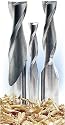 MLCS 200 Solid Carbide Spiral Upcut Bit Starter Set, 3-Piece