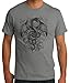 TshirtsXL Men's Twisted Dragon Graphic T-Shirt (Also in Big & Tall Sizes)
