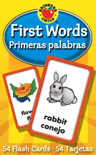 First Words / Primeras palabras Flash Cards (Brighter Child Flash Cards) (Spanish Edition) under Spanish in The Books Store