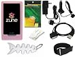 TPA- Ultimate Premium Accessory Bundle Combo for Microsoft Zune HD 16GB / 32GB Series MP3 Player: Pink Silicone Skin Case Cover, Car Charger, Wall / Travel / AC Adapter Charger, 2in1 Sync USB Cable, Adjustable Armband, Belt Clip, Fishbone Style Keychain and a Screen Protector / Guard with a Lint Cleaning Cloth