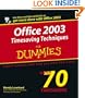 Office 2003 Timesaving Techniques for Dummies