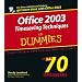 Office 2003 Timesaving Techniques for Dummies
