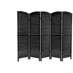 Modern Furniture and D�cor - 6ft. Venetian Blind Folding Privacy Screen Room Divider - 5... by ORIENTAL FURNITURE